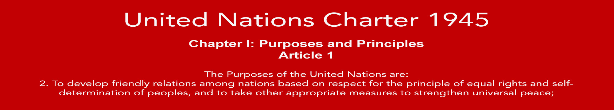 UN Charter